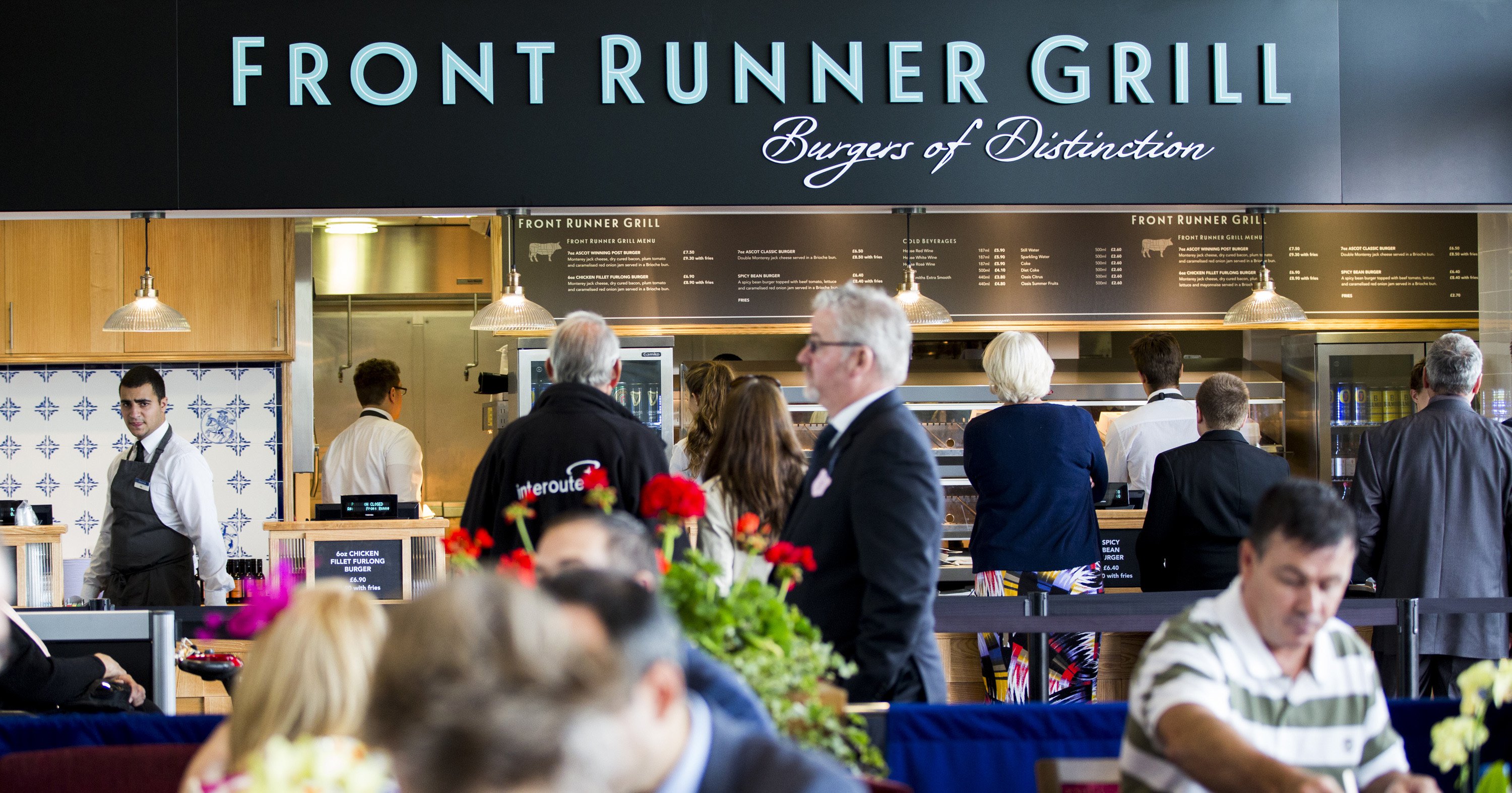 Brandy Theseus atlet Ascot Food & Drink | Front Runner Grill | Ascot Racecourse
